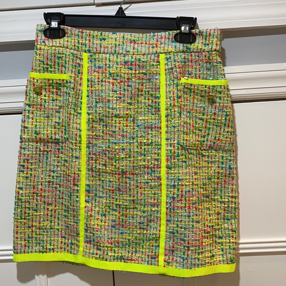 Atos Lombardini Boucle Pencil Skirt, Size 40, US 6